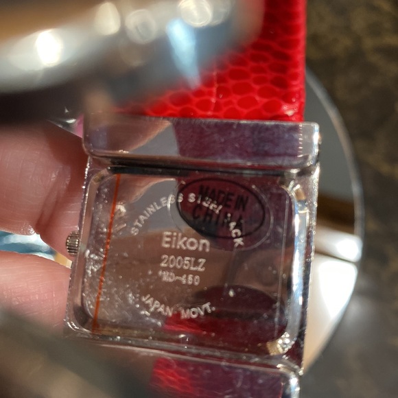 Eikon Stainless Steel pleather watch & spring loaded Cuff!  NWT Choice of 1 - Picture 12 of 16